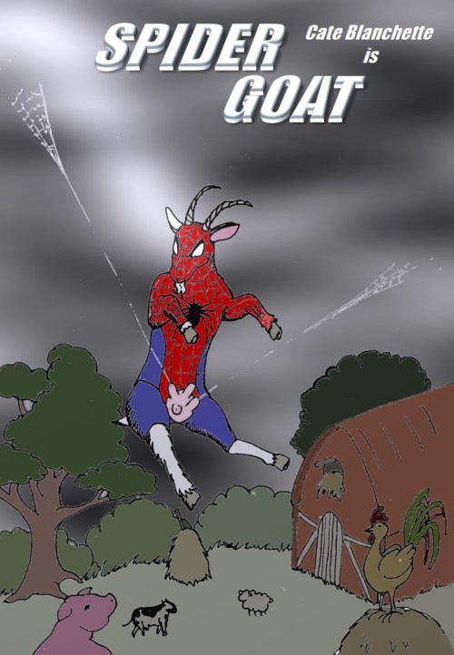 spider goat !